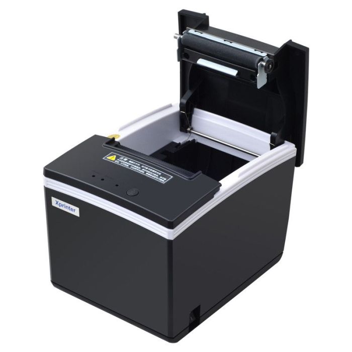 Принтер чеків Xprinter XP-E200L (USB + Ethernet)
