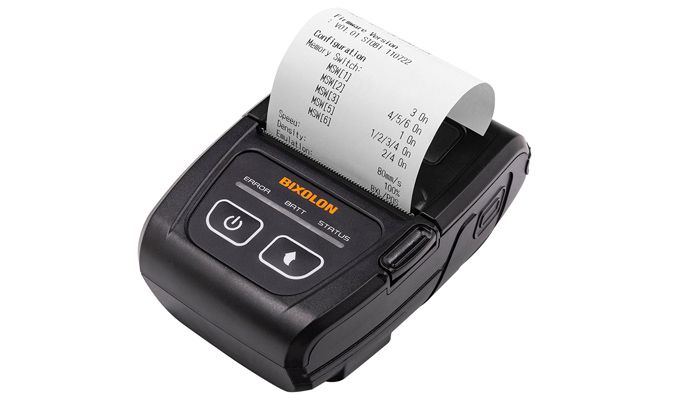 Мобільний принтер чеків Bixolon SPP-C200iK (Bluetooth + USB Type-C)