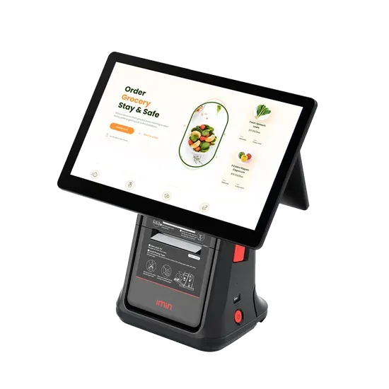 POS термінал  iMin D4 Pro 15.6” + 10.1”