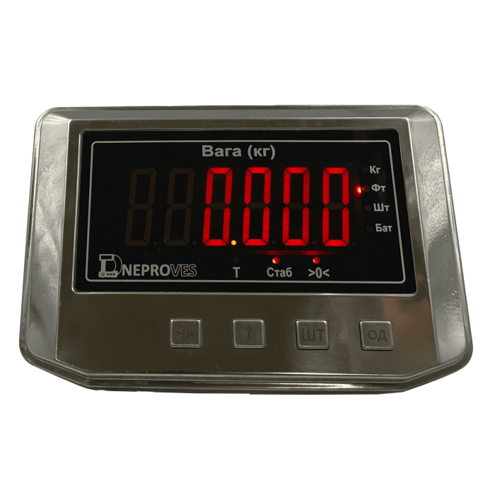 Ваги товарні Dneproves ВПД-405ДЕ (400x500 мм)