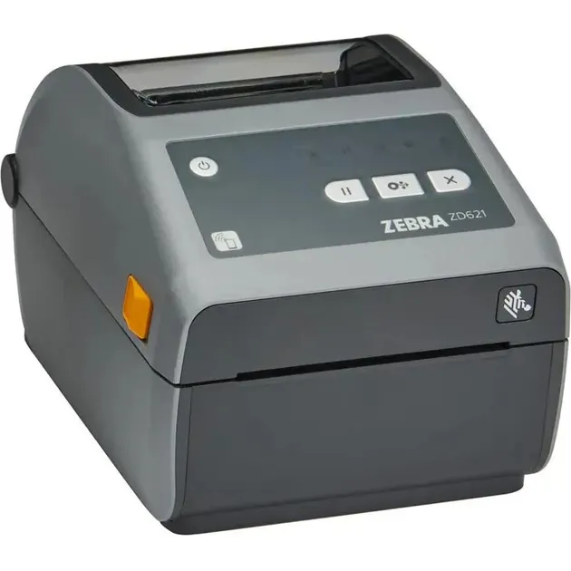 Принтер етикеток Zebra ZD621D (203dpi) USB+Ethernet+RS-232 (ZD6A042-D0EF00EZ)